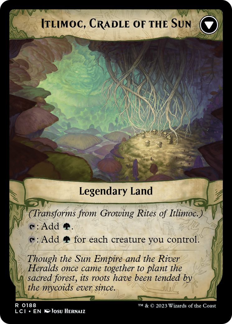 Growing Rites of Itlimoc // Itlimoc, Cradle of the Sun | The Lost Caverns of Ixalan #188