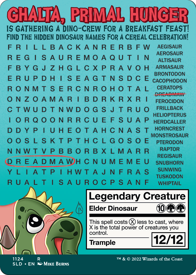 Ghalta, Primal Hunger // Ghalta, Primal Hunger | Secret Lair Drop Series #1124
