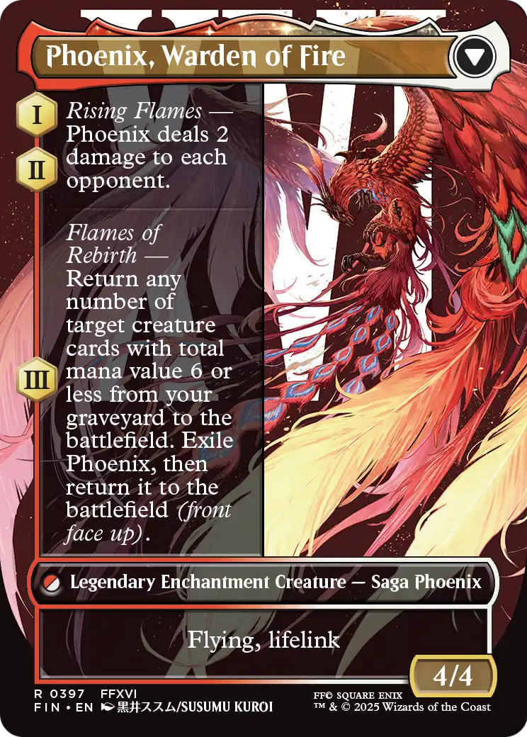Joshua, Phoenix's Dominant // Phoenix, Warden of Fire | FINAL FANTASY #397