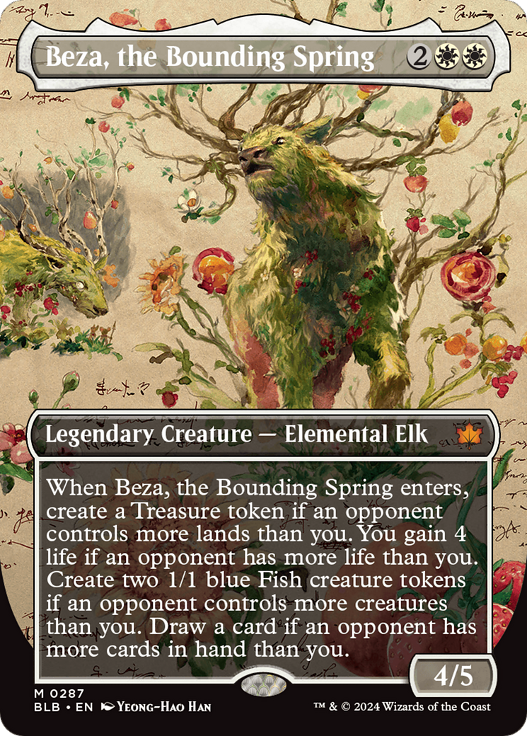 Beza, the Bounding Spring | Bloomburrow #287