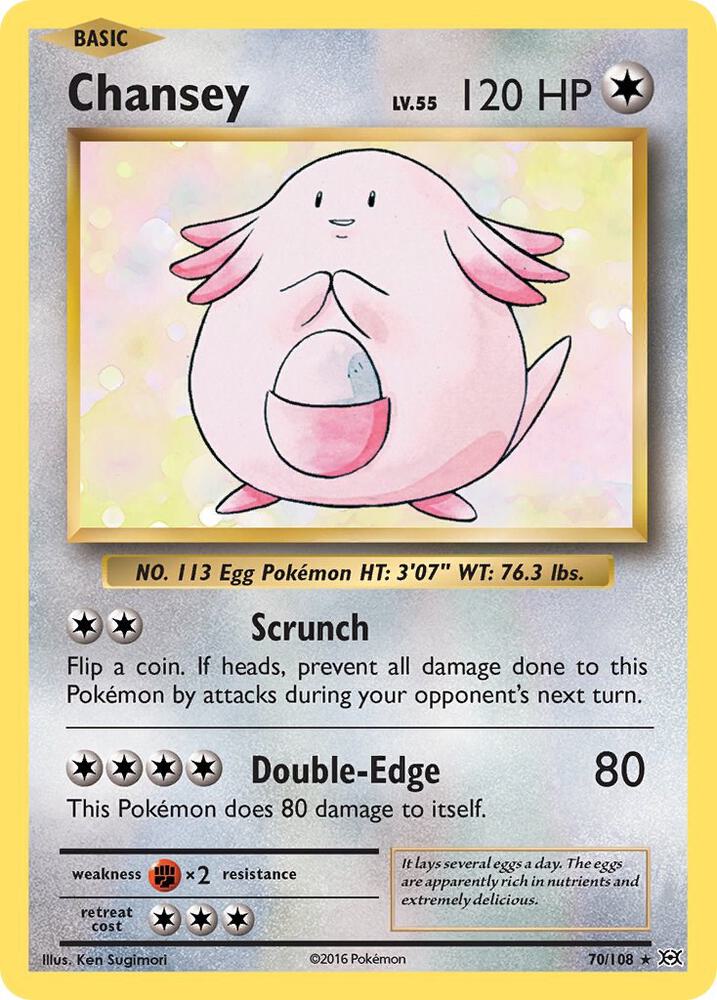 Chansey | XY - Evolutions #70/108