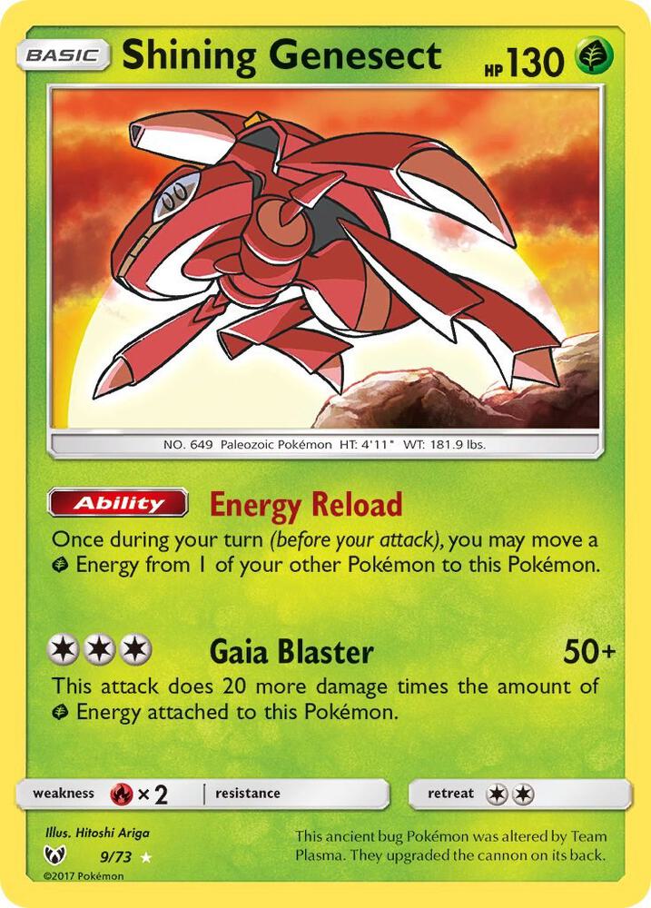 Shining Genesect | Shining Legends #9/73