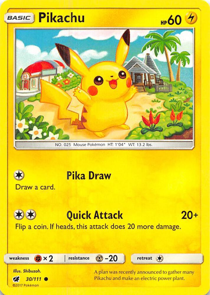 Pikachu | SM - Crimson Invasion #30/111