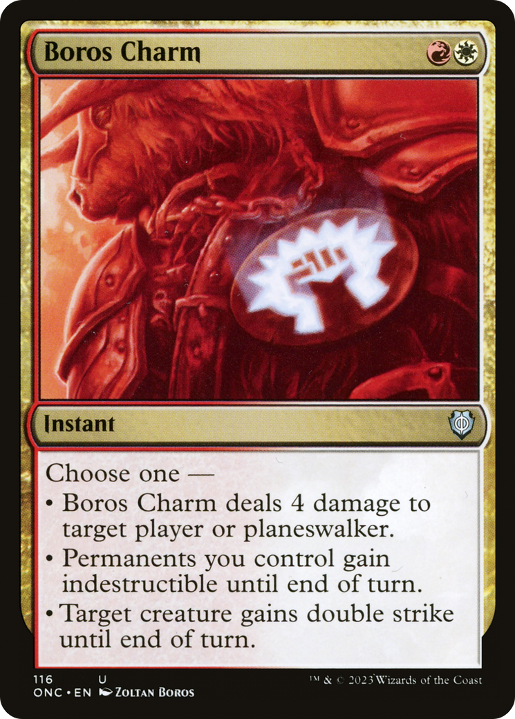 Boros Charm | Phyrexia: All Will Be One Commander #116