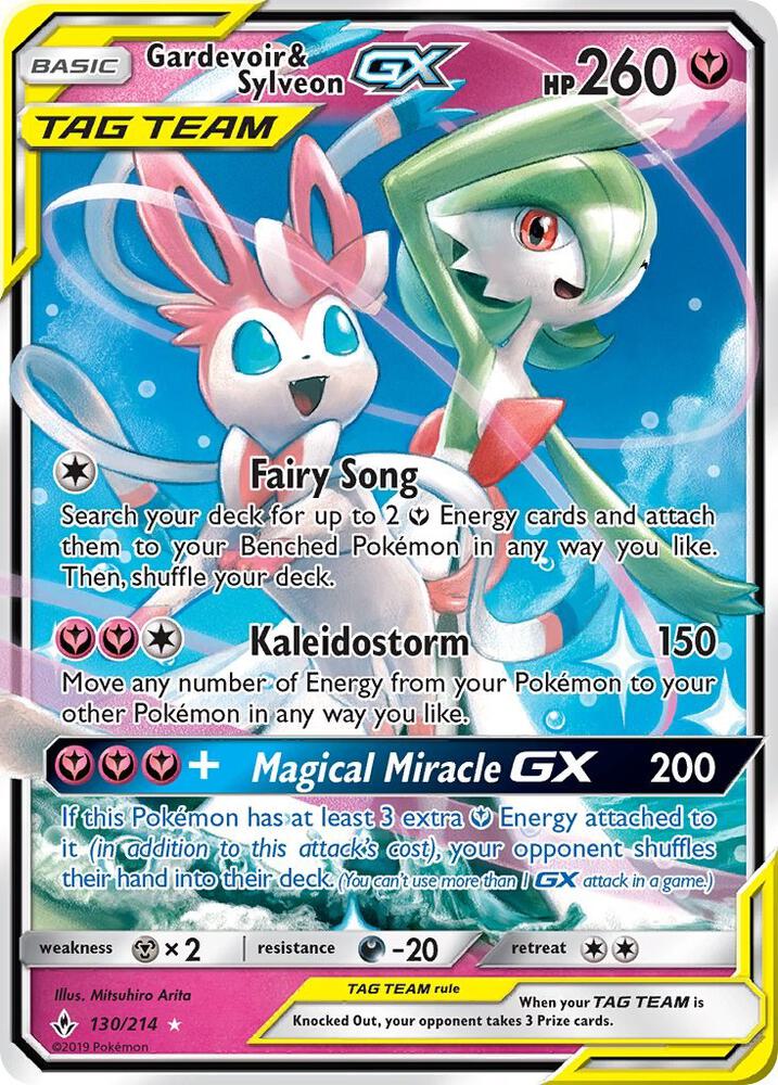 Gardevoir & Sylveon GX | SM - Unbroken Bonds #130/214