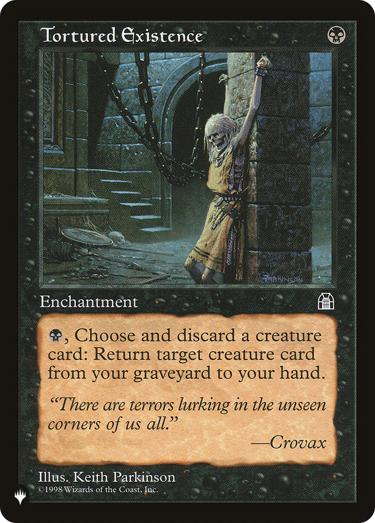 Tortured Existence | The List #STH-74
