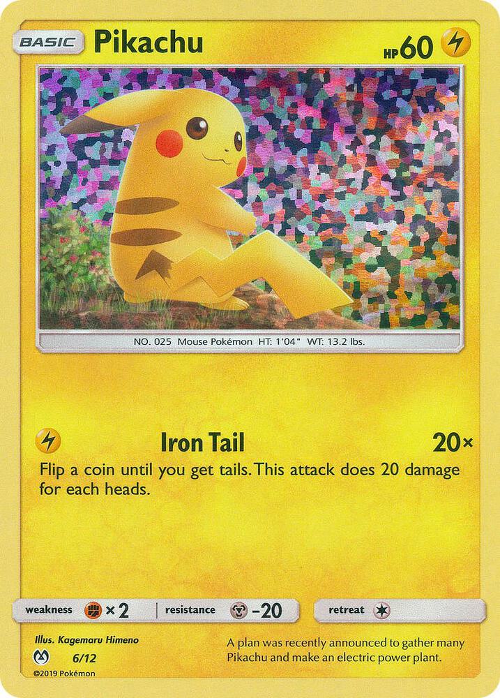 Pikachu - 6/12 | McDonald's Promos 2019 #006/012