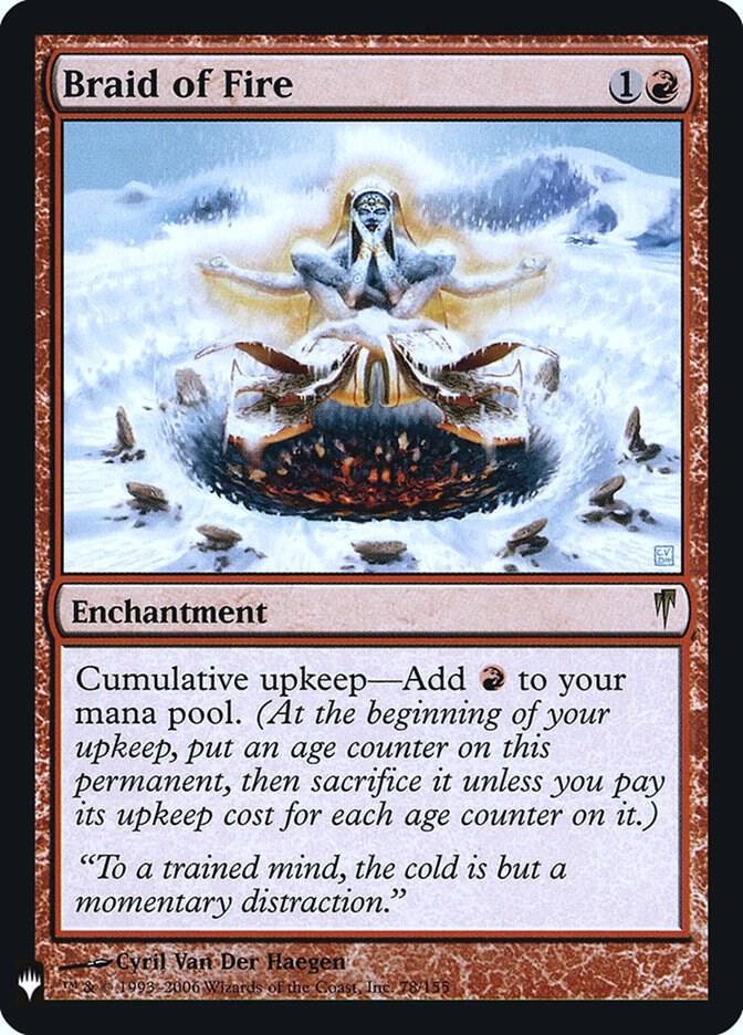 Braid of Fire | The List Reprints #78