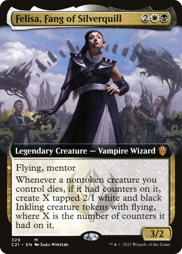 Felisa, Fang of Silverquill | Commander 2021 #329