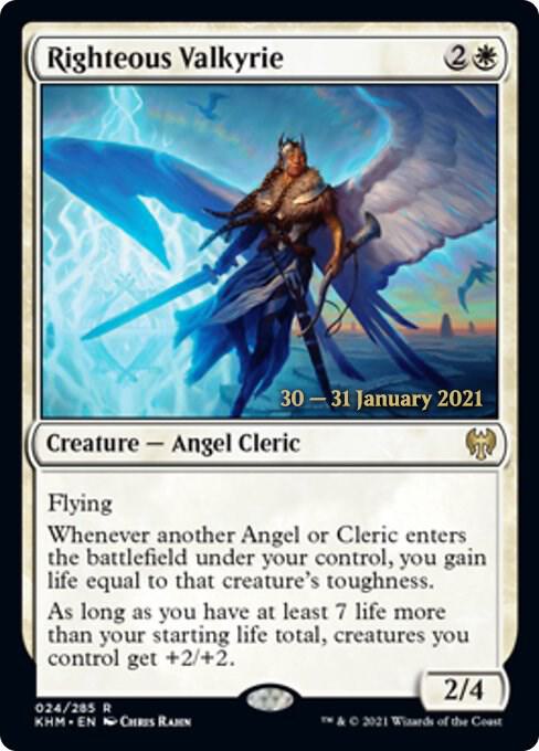 Righteous Valkyrie | Prerelease Cards #24