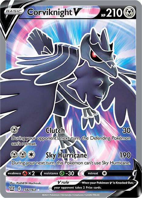 Corviknight V (Full Art) | SWSH05: Battle Styles #156/163