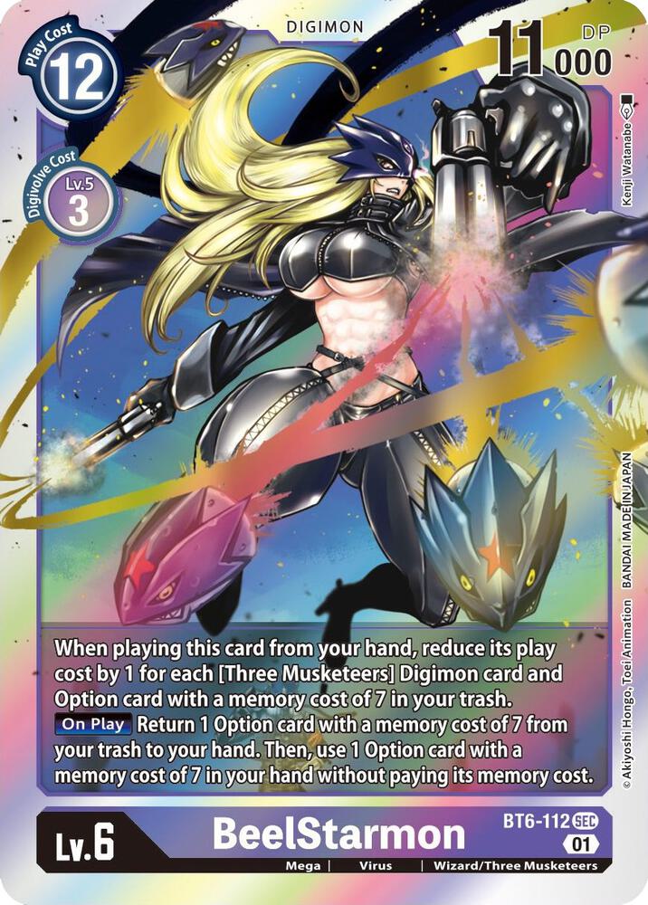 BeelStarmon | Double Diamond #BT6-112 SEC