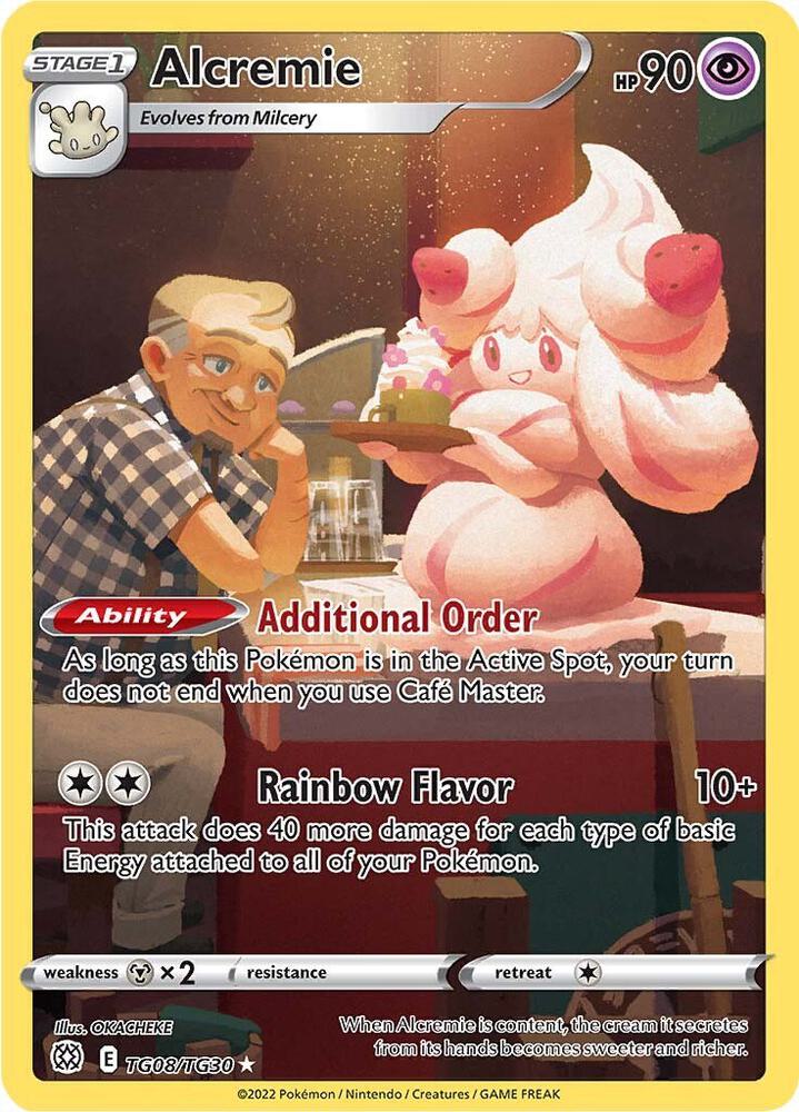 Alcremie | SWSH09: Brilliant Stars Trainer Gallery #TG08/TG30
