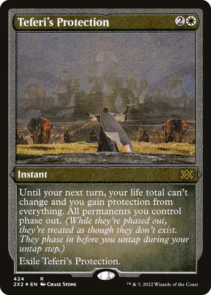 Teferi's Protection (Foil Etched) | Double Masters 2022 #424
