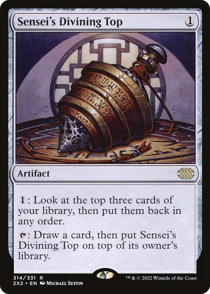 Sensei's Divining Top | Double Masters 2022 #314