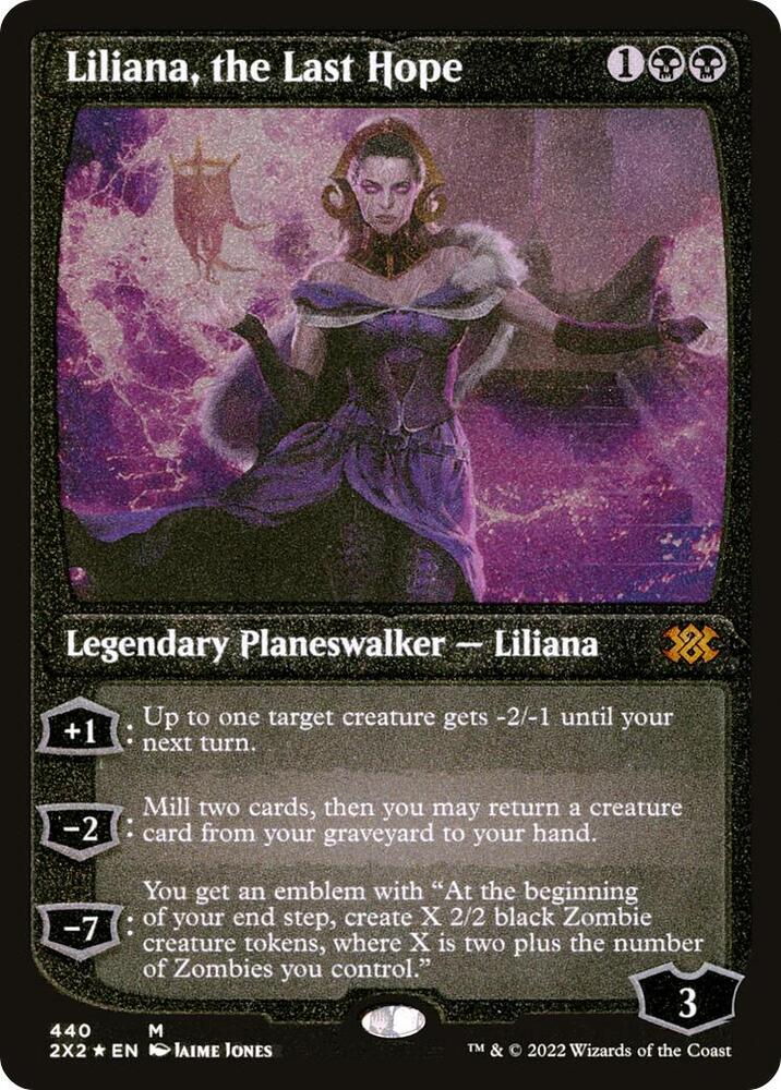 Liliana, the Last Hope (Foil Etched) | Double Masters 2022 #440