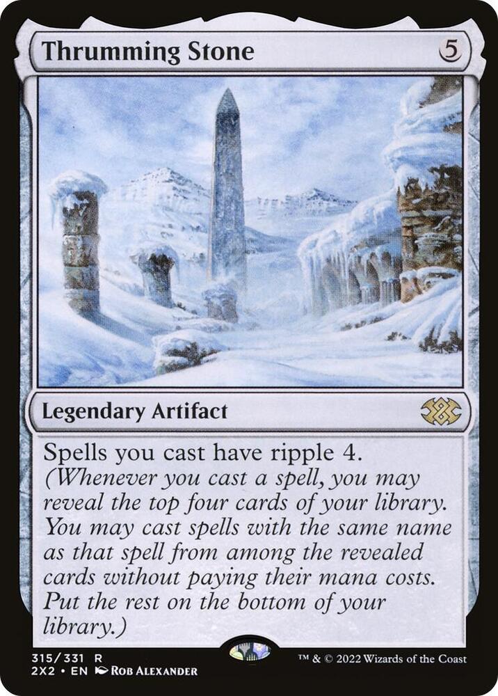 Thrumming Stone | Double Masters 2022 #315