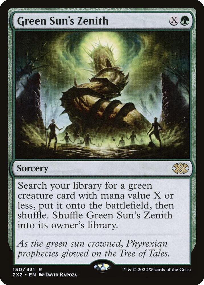 Green Sun's Zenith | Double Masters 2022 #150
