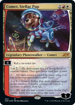 Comet, Stellar Pup (Galaxy Foil) | Unfinity #452