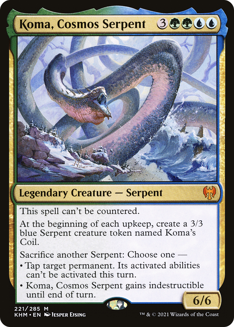 Koma, Cosmos Serpent | Kaldheim #221