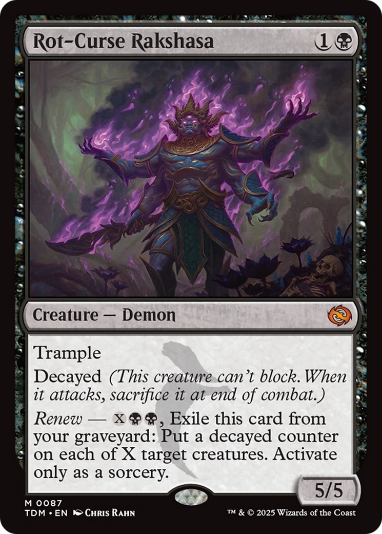 Rot-Curse Rakshasa | Tarkir: Dragonstorm #87