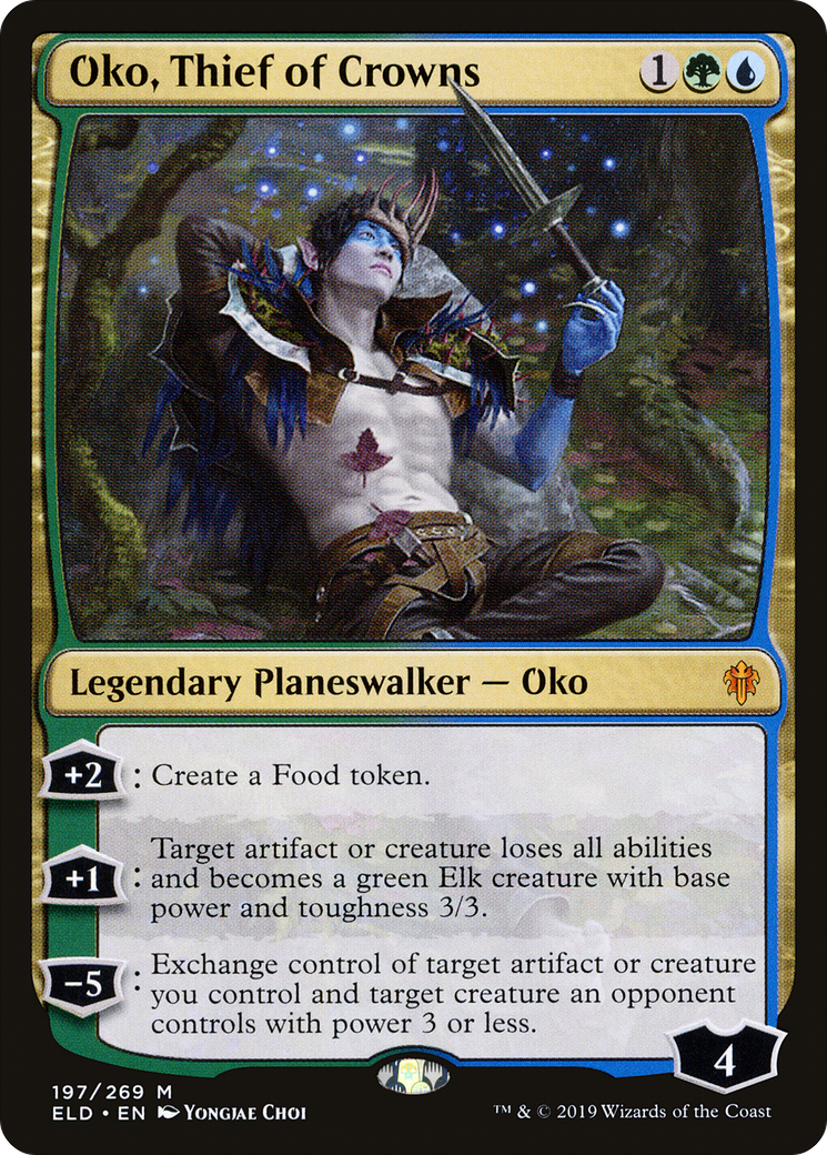 Oko, Thief of Crowns | Throne of Eldraine #197