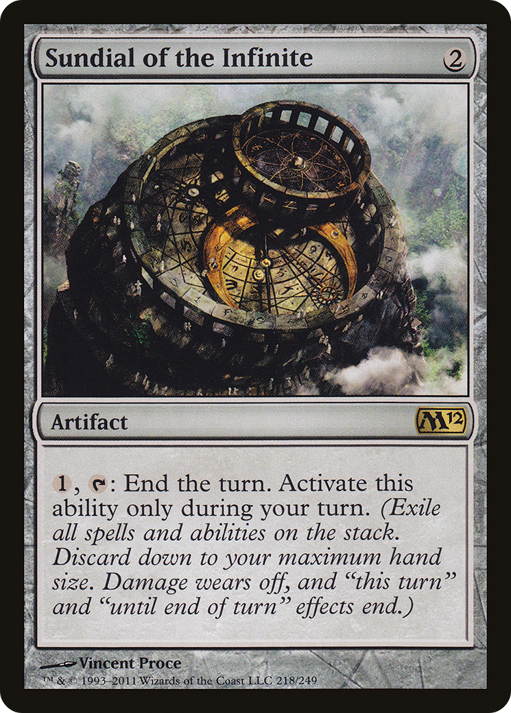 Sundial of the Infinite | Magic 2012 #218