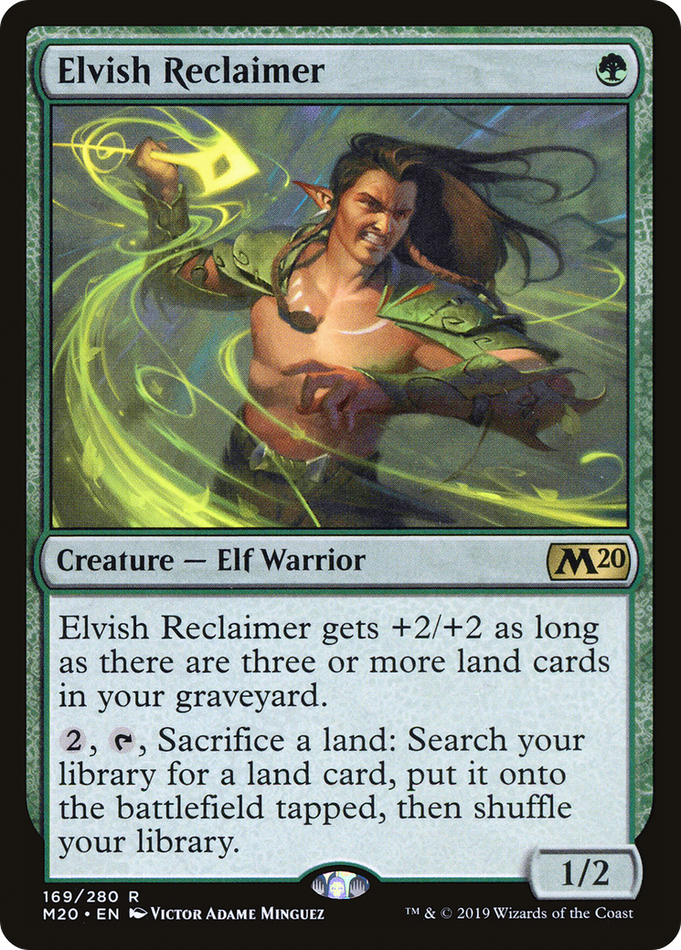 Elvish Reclaimer | Core Set 2020 #169