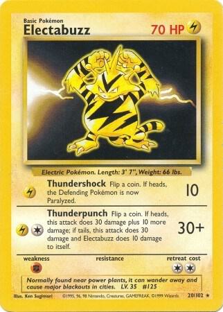 Electabuzz | Base Set #020/102