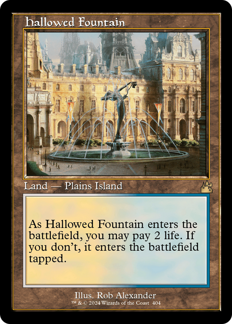 Hallowed Fountain | Ravnica Remastered #404