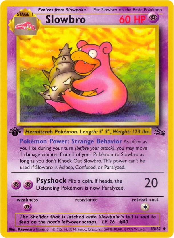 Slowbro | Fossil #43/62