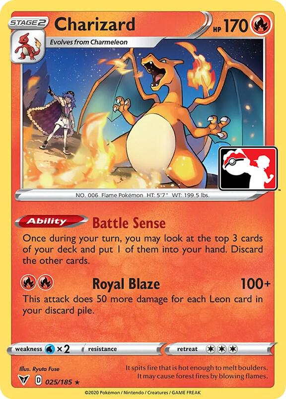 Charizard | Prize Pack Series Cards #025/185