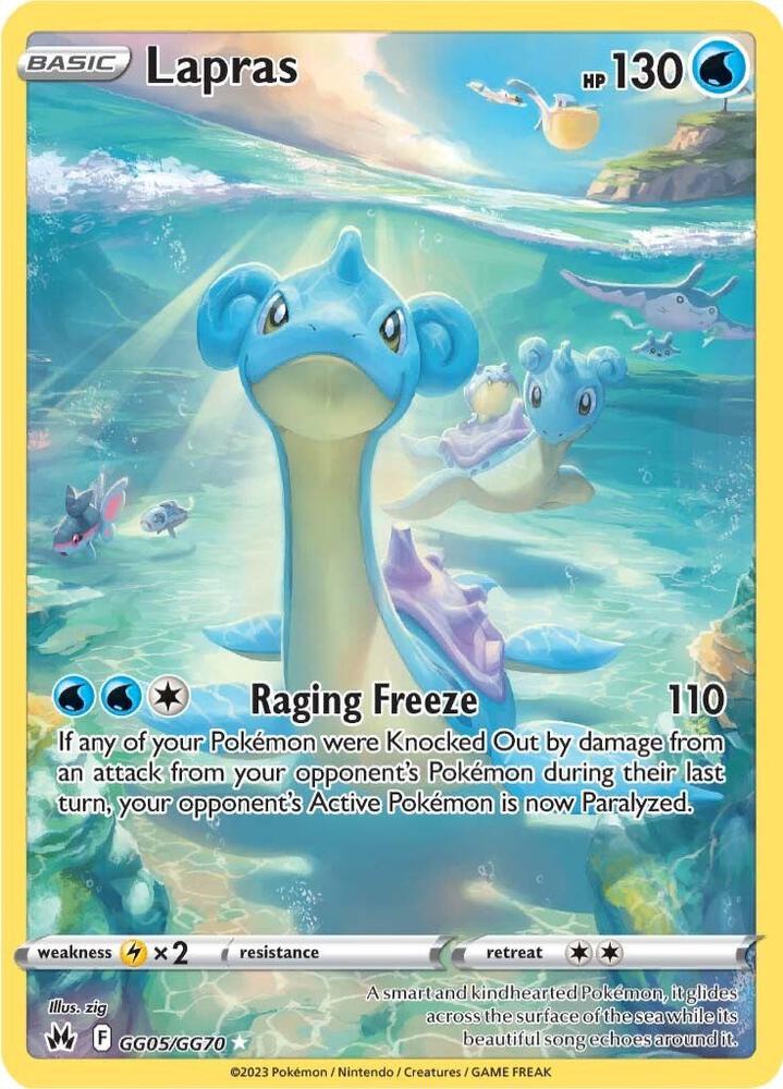 Lapras | SWSH: Crown Zenith: Galarian Gallery #GG05/GG70