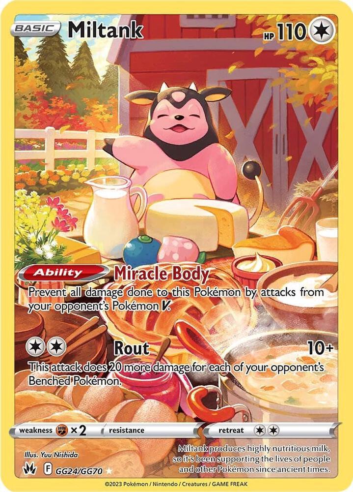 Miltank | SWSH: Crown Zenith: Galarian Gallery #GG24/GG70