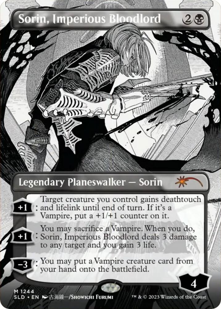 Sorin, Imperious Bloodlord (Borderless) | Secret Lair Drop Series #1244