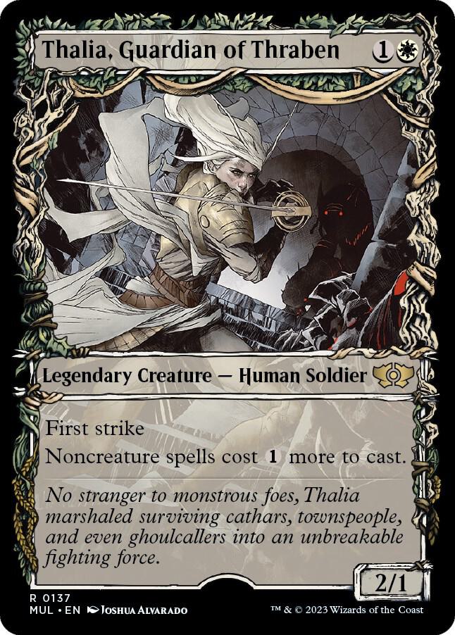 Thalia, Guardian of Thraben (Halo Foil) | March of the Machine: Multiverse Legends #137