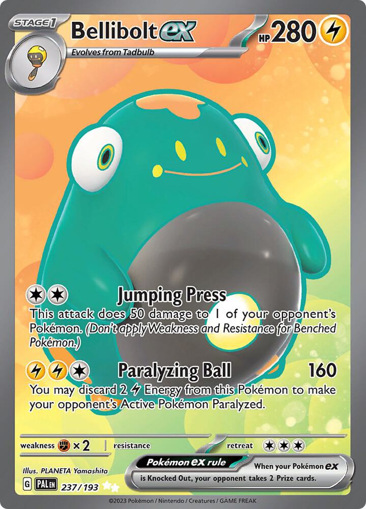 Bellibolt ex - 237/193 | SV02: Paldea Evolved #237/193