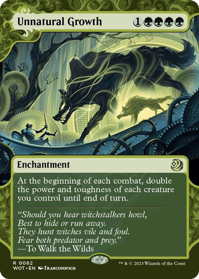 Unnatural Growth | Wilds of Eldraine: Enchanting Tales #62