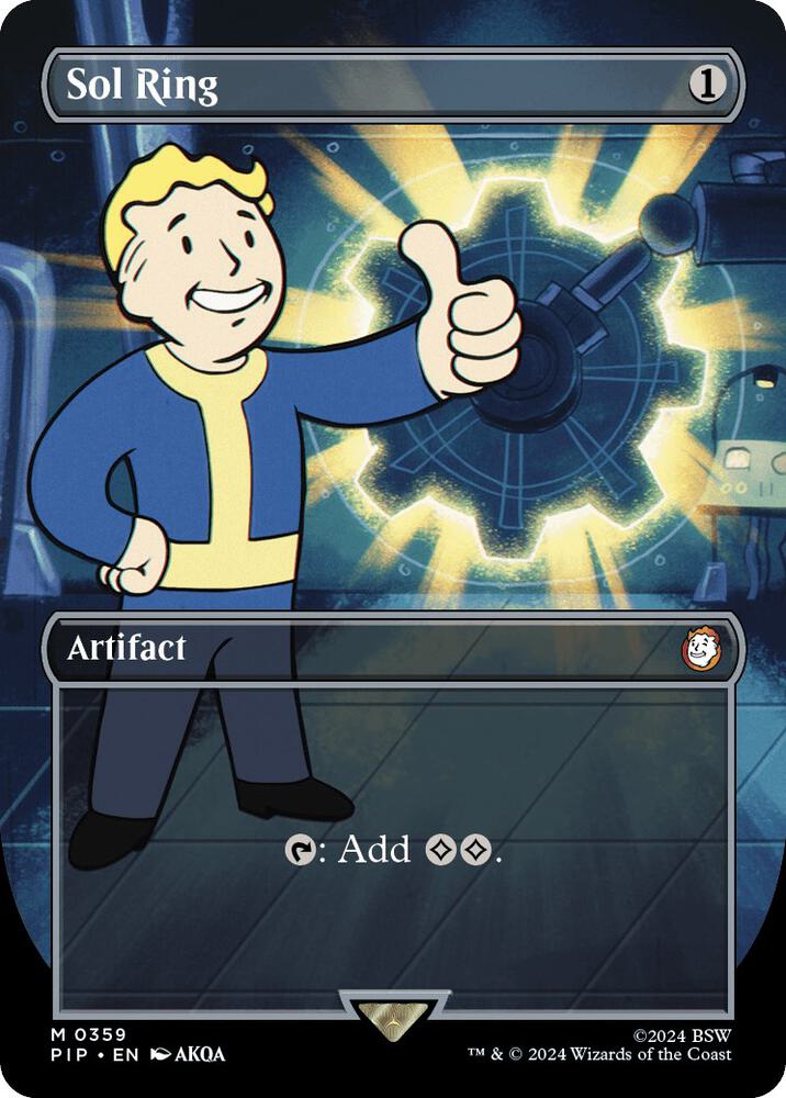 Sol Ring (Borderless) | Universes Beyond: Fallout #359