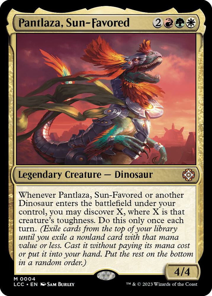 Pantlaza, Sun-Favored | Commander: The Lost Caverns of Ixalan #4