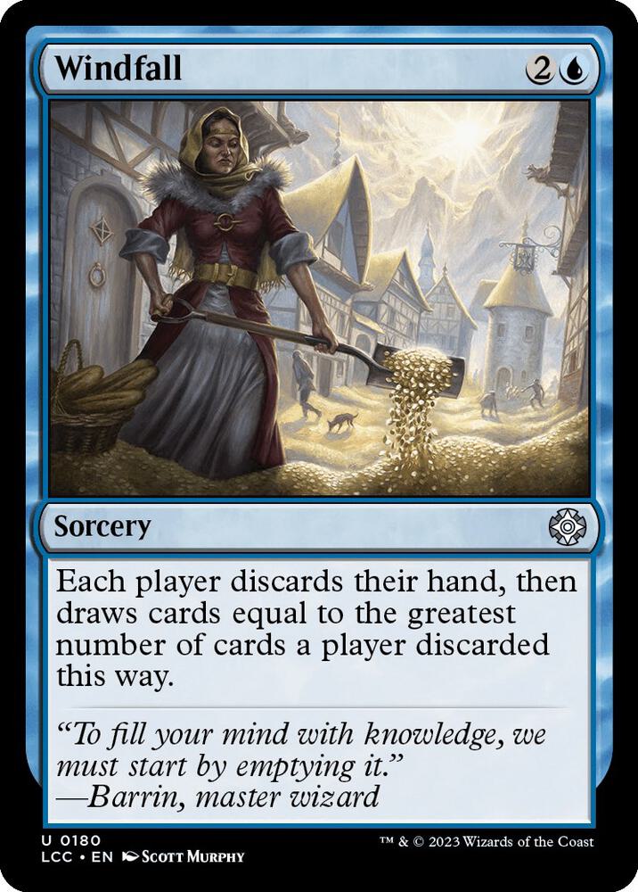Windfall | Commander: The Lost Caverns of Ixalan #180
