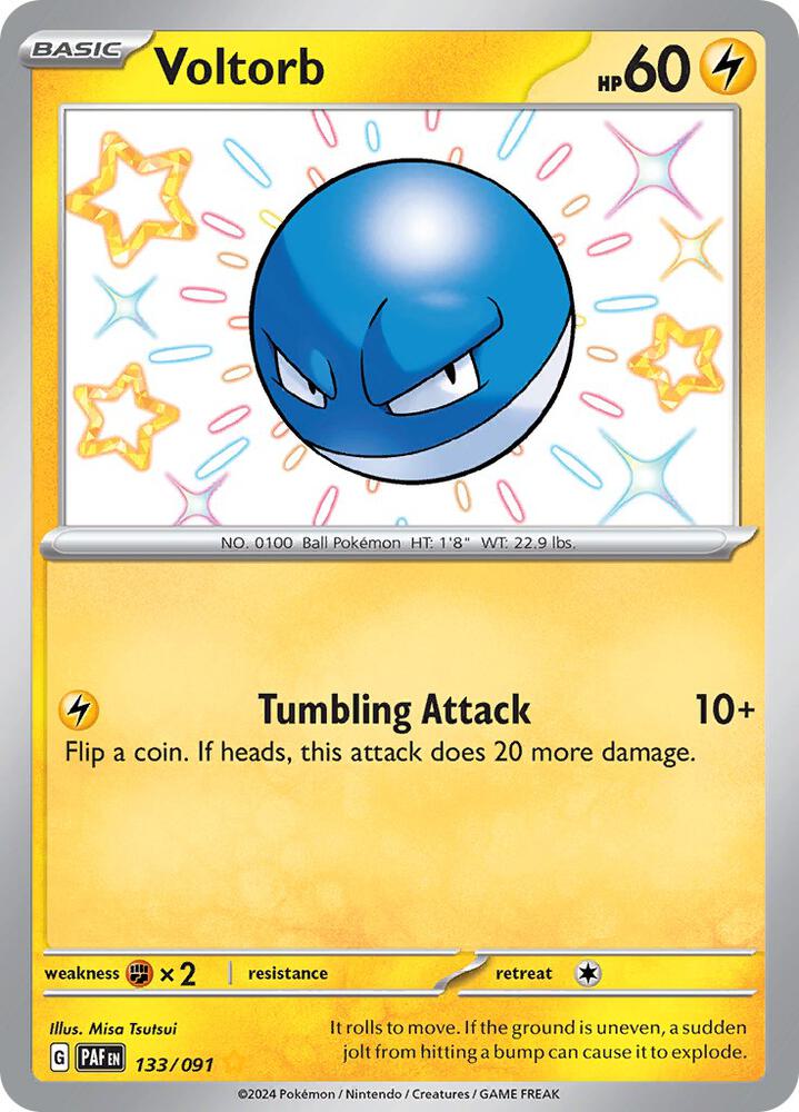 Voltorb | SV: Paldean Fates #133/091