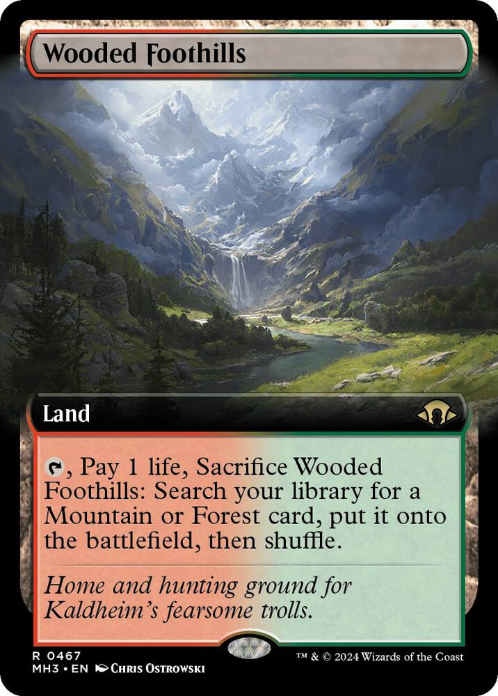 Wooded Foothills (Extended Art) | Modern Horizons 3 #467