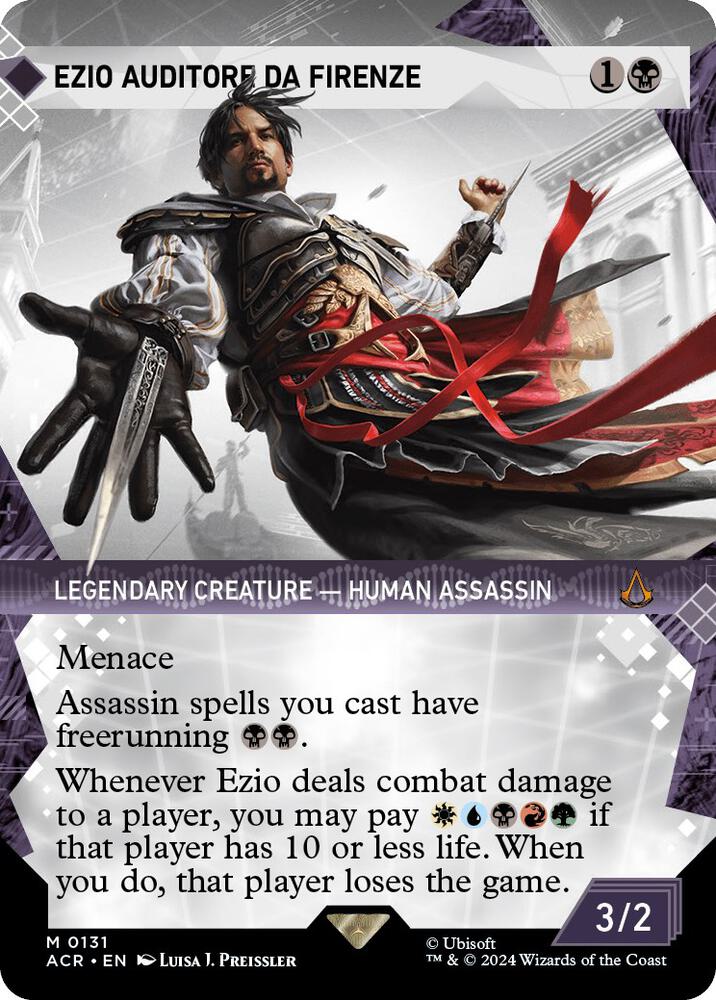 Ezio Auditore da Firenze (Showcase) | Universes Beyond: Assassin's Creed #131