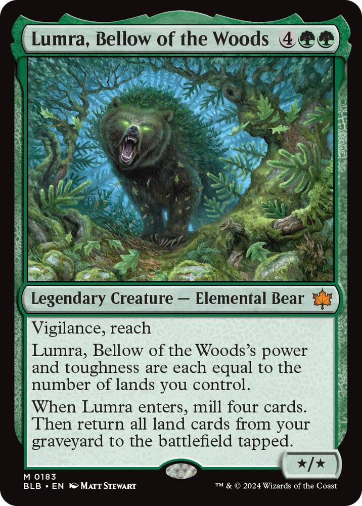 Lumra, Bellow of the Woods | Bloomburrow #183