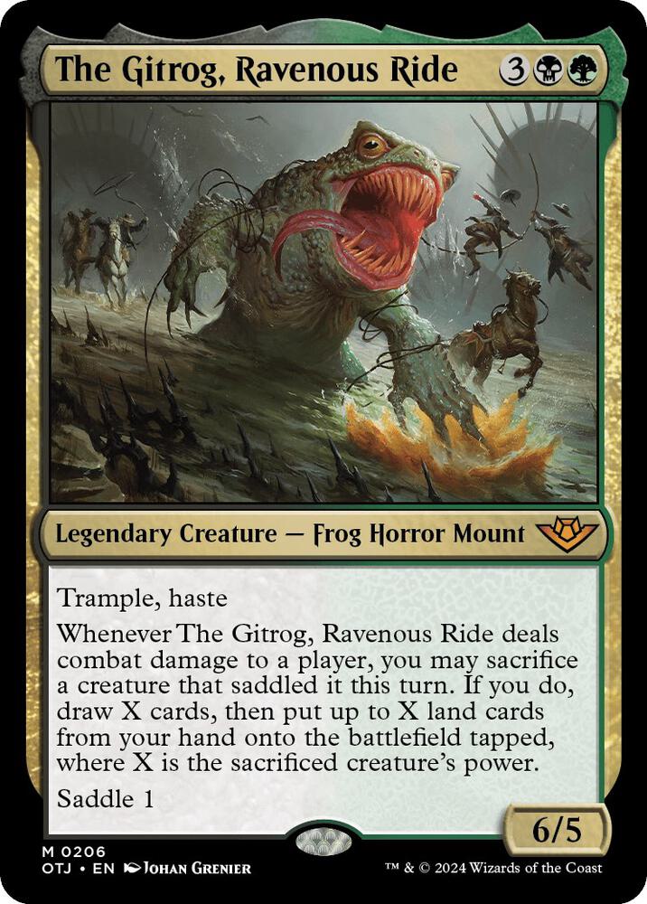 The Gitrog, Ravenous Ride | Outlaws of Thunder Junction #206