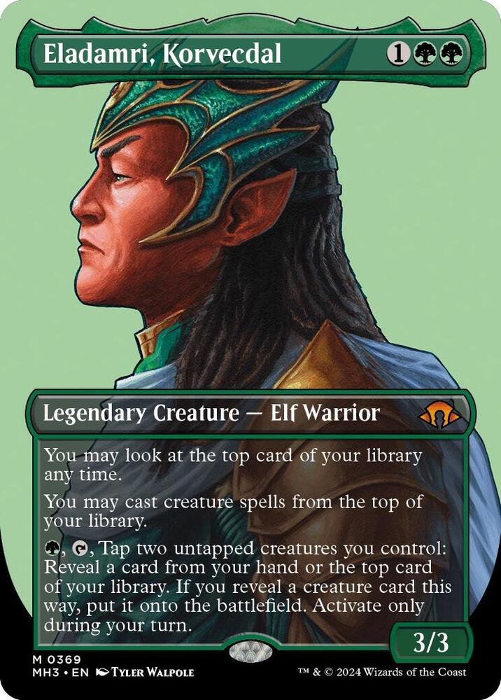 Eladamri, Korvecdal (Borderless) | Modern Horizons 3 #369