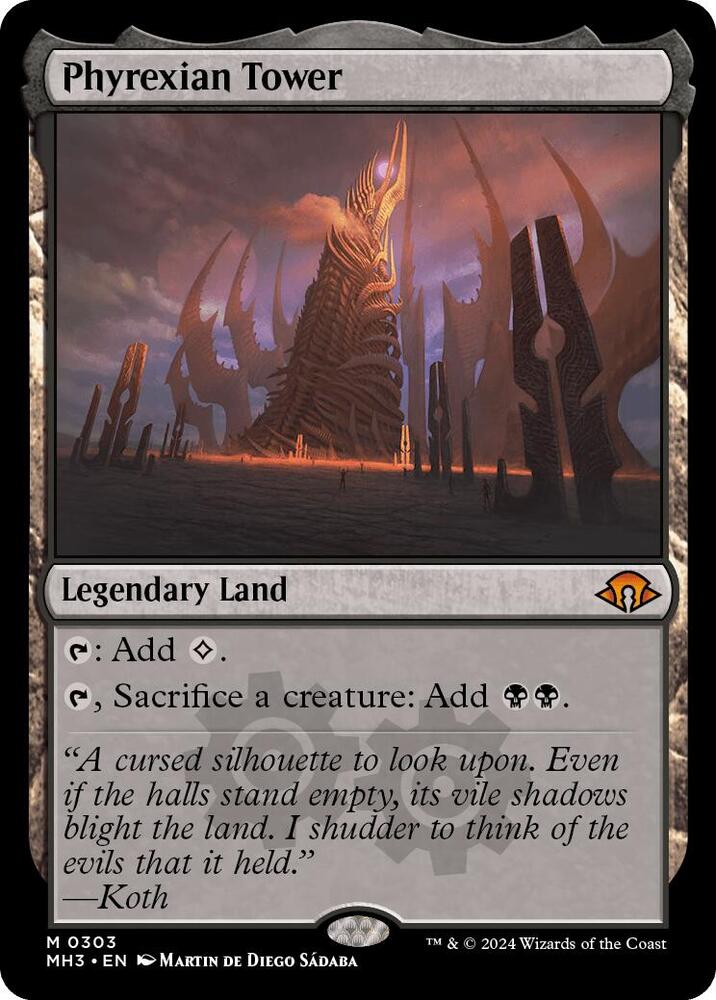 Phyrexian Tower | Modern Horizons 3 #303