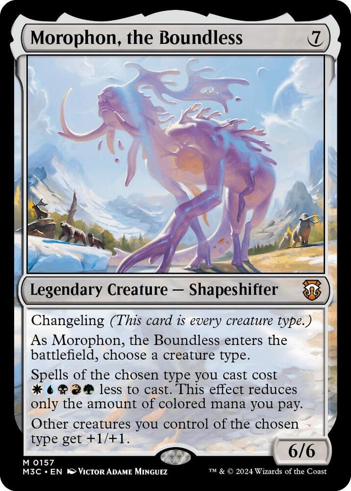 Morophon, the Boundless | Commander: Modern Horizons 3 #157