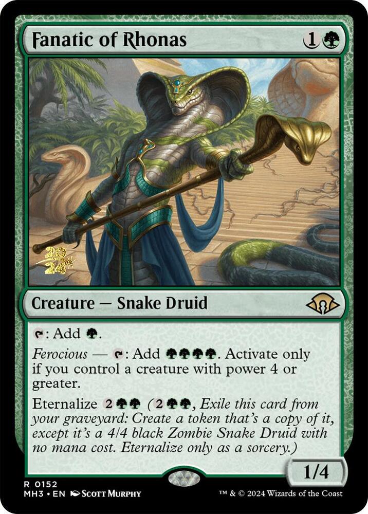 Fanatic of Rhonas | Prerelease Cards #152